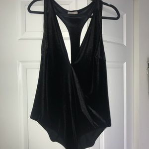 Velvet bodysuit